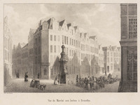 TvB G 3546
<br/>
Vue du Marché aux herbes
<br/>
<em>Jobard, Ambroise (werkz. rond 1830)</em>